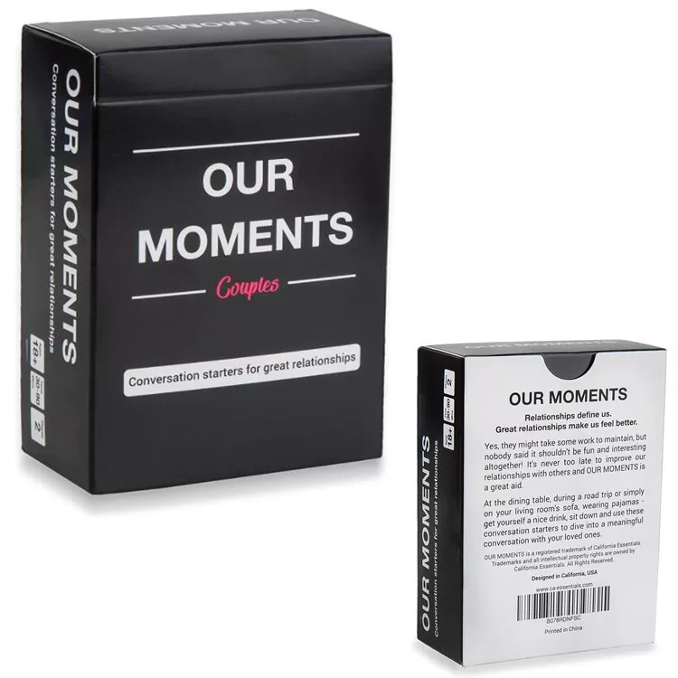 Our Moments Couples Our Time Couple's interesting conversation card game