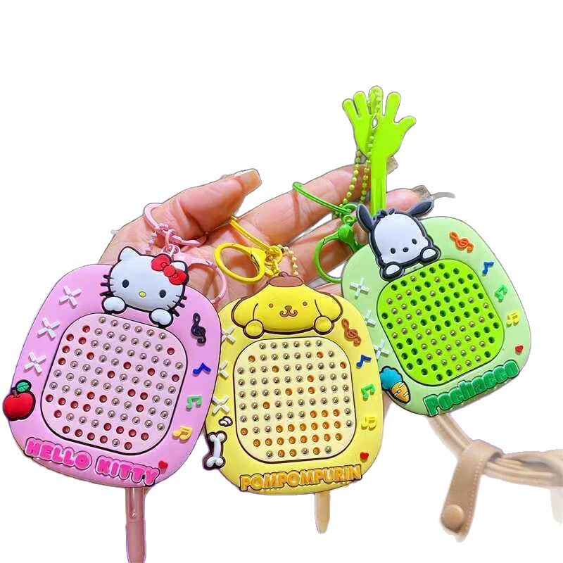 卸売サンリオスチールボール製図ボードキーホルダーかわいい KT 猫クロメペンダントカップルバッグペンダント小さなギフト|undefined