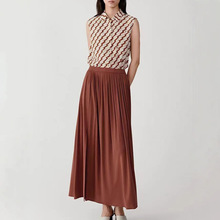 IC小禾女装 2025新款真丝双绉无袖衬衫