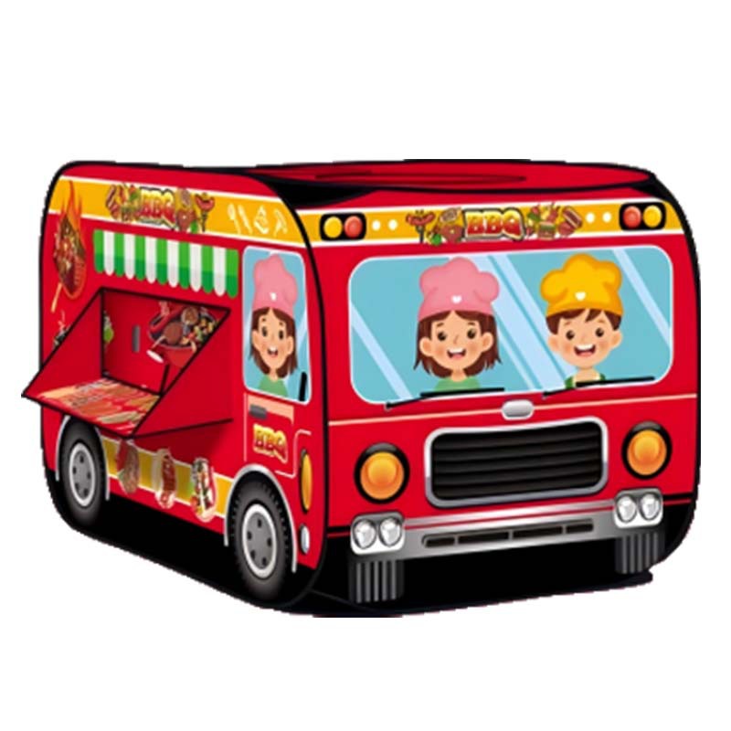 Transfronterizo Amazon venta caliente tienda de campaña de juegos para niños casa interior y exterior casa fácil de plegar juguetes temáticos de automóviles