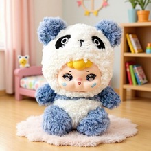 现货糯米儿玩偶可爱搪胶娃娃系列毛绒盲盒潮玩手办公仔挂件批发