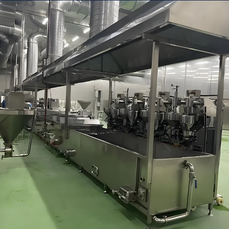 鱼丸全套加工机器鱼丸生产流水线肉丸打浆机 丸子生产设备