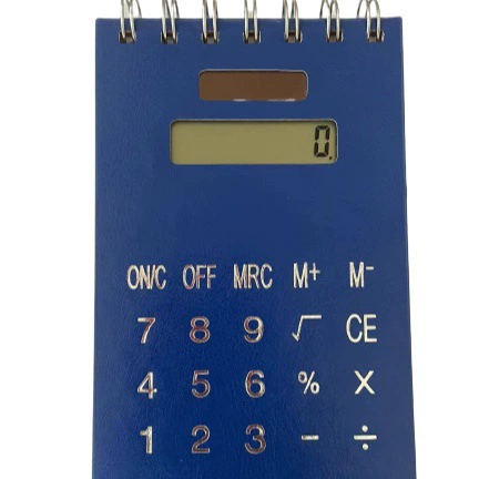 Творческий оптовая простая горизонтальная линия семьи Студенческий калькулятор учета солнечной большой дисплей Портативный золочение