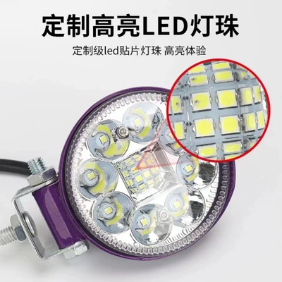 Motorcycle headlights, headlights 3inch Round Super Bright Spotlight