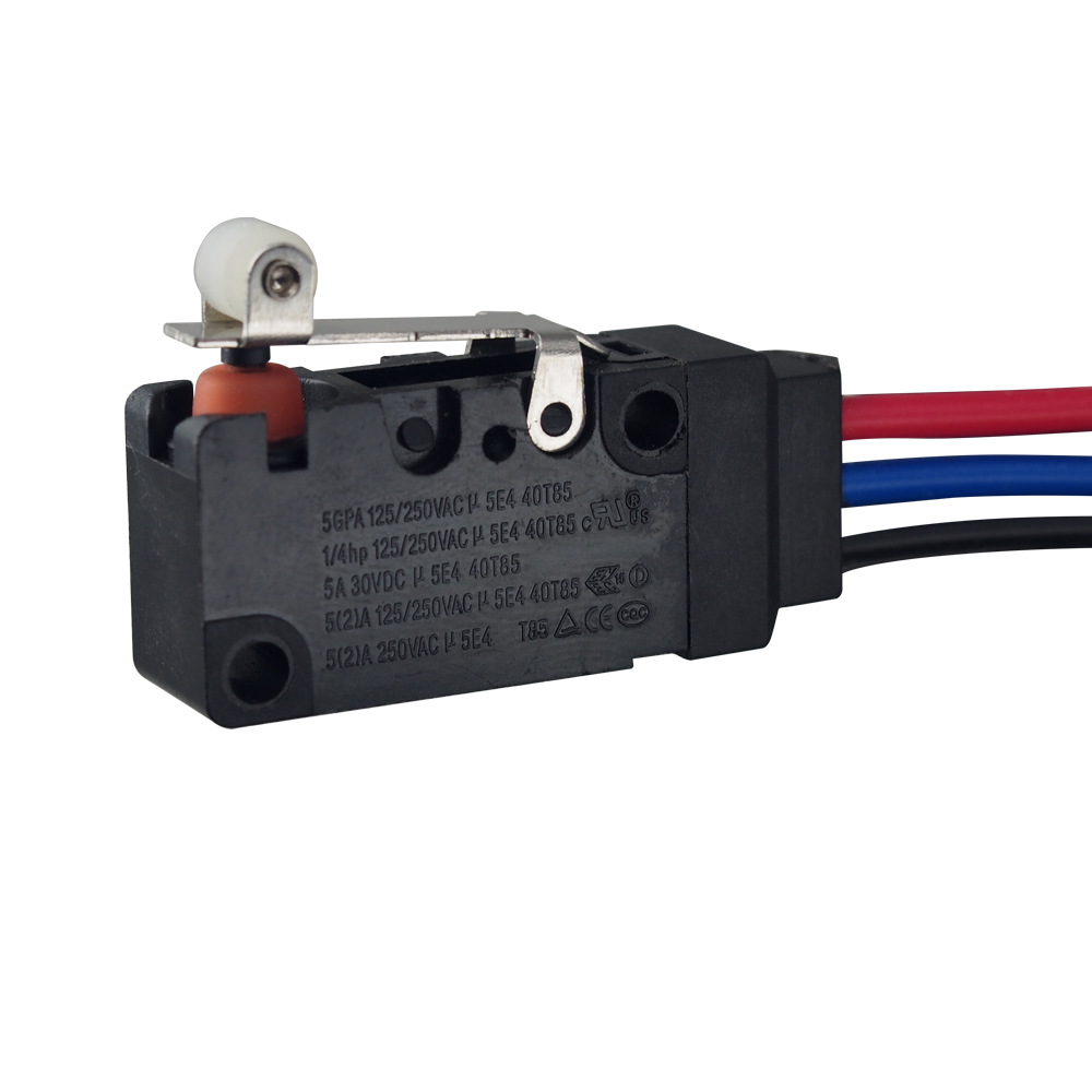 开关厂家供应多国认证环保型微动开关-WS2系列防水开关