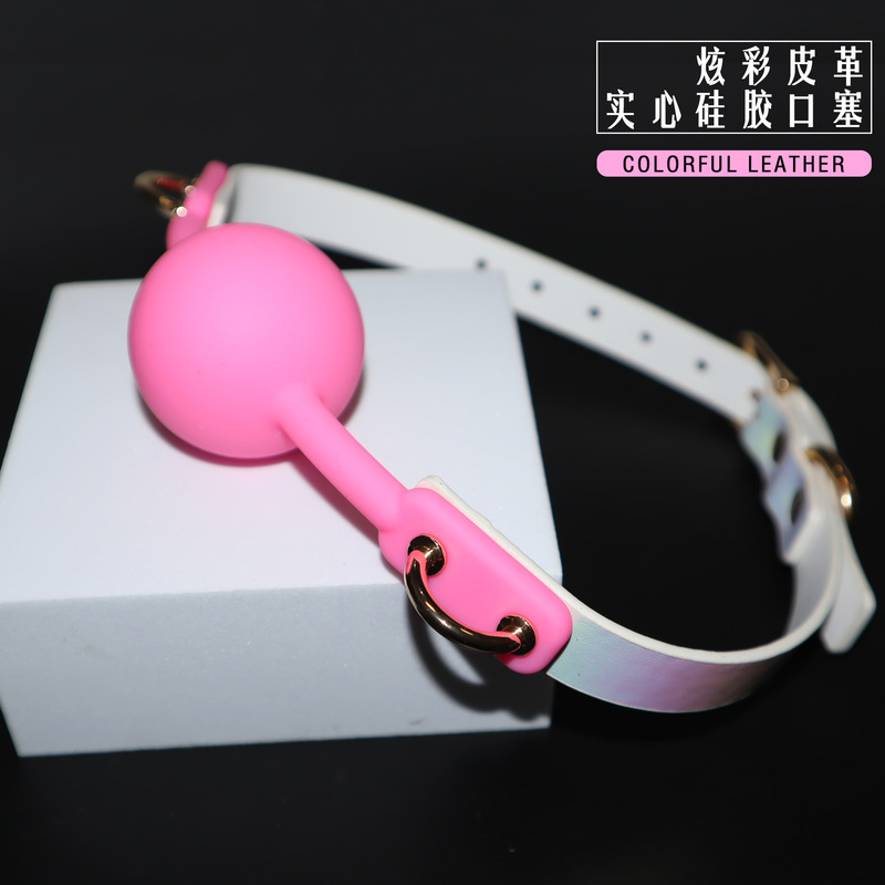 Sexy Silicone Mouth Ball sm Bound Props Colorful Mouth Plug Women's Adjustment Mouth Blocking Water Ball Adult Sex Products Sexy Silicone Mouth Ball sm Bound Props Colorful Mouth Plug Women's Adjustment Mouth Blocking Water Ball Adult Sex Products