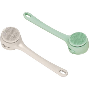 Cross-Border Xm-A8 Long-Handled Electric Bath Brush, Mud Massage Brush, Bath Scrubber, Fully Automatic Back Rub Artifact Bath Brush