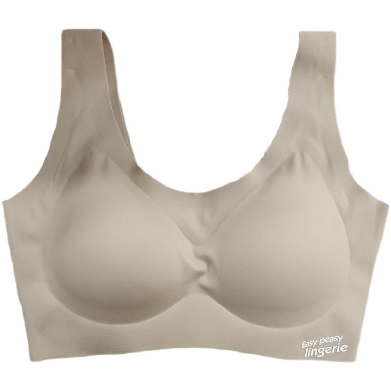 Sin costuras relajado cómodo deportes sin tamaño ropa interior de las mujeres chaleco corriendo yoga sueño cómodo más sujetador tamaño