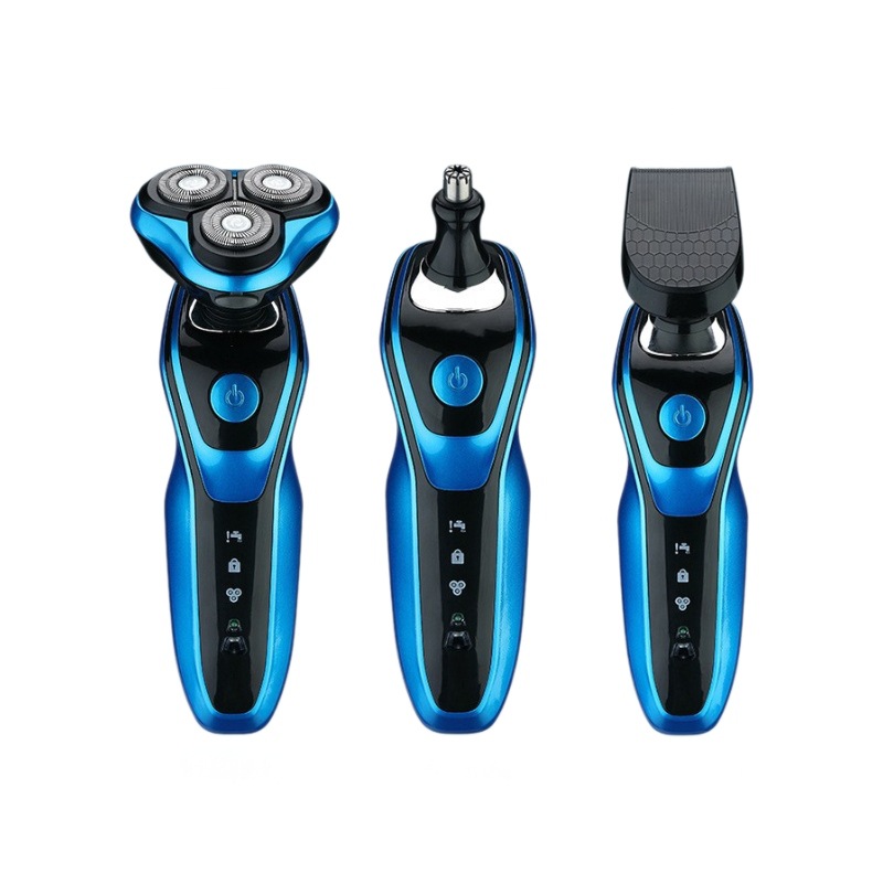 Dual Tech Electric Shaver For Men Multifunctional 3-in-1 Fully Washable Home Use_voghion.com