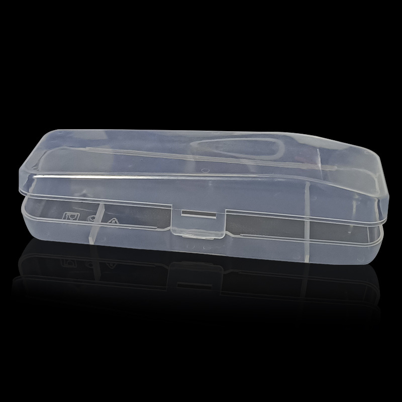 源头工厂大量现货PP塑料手动剃须刀防尘收纳盒便携旅行刀架盒批发