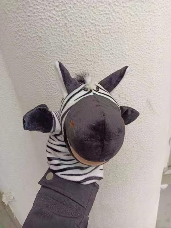 Fabricante animal Lobo conejo mono cocodrilo boca abierta padre-hijo interactivo dedo jugando marioneta jardín de infantes narración de historias