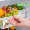 wholesale Refrigerator Fresh keeping storage box Vegetables fruit Drawer Storage kitchen Sorting box transparent Plastic storage box