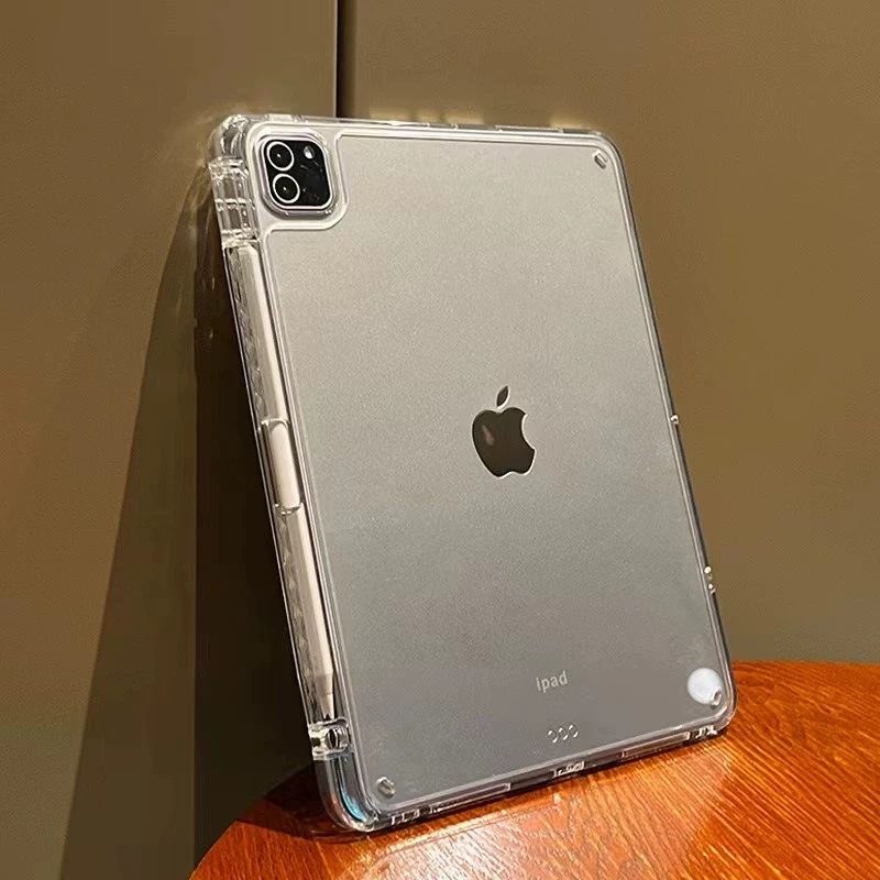 Подходит для iPad Pro11 дюймов защитный комплект пенал канавка AIR4/5 акрил против -гиба 10.2 прозрачный 12.9 против -падения оболочка