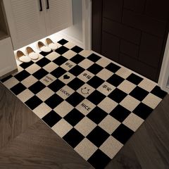 地墊門口耐髒現代簡約刮泥蹭土絲圈玄關腳墊家用進門耐髒入戶地墊