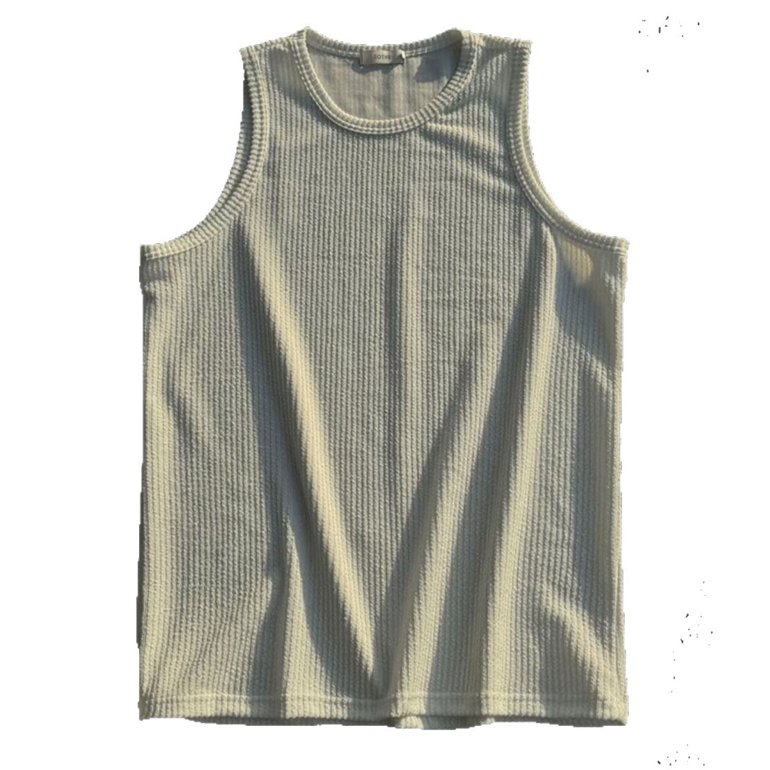 Camiseta sin Mangas Deportiva para Hombre Algodón Secado rápido, Transpirable, Elástico para Deportes image 6