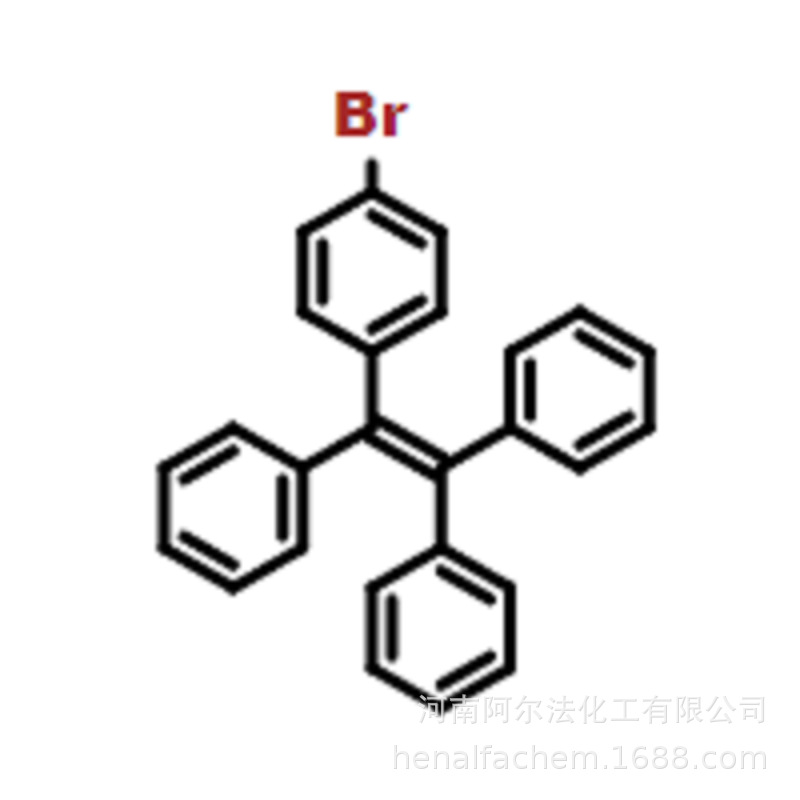 CAS号34699-28-0，1-(4-溴苯基)-1,2,2-三苯乙烯，阿尔法，现货