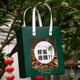 New Window Gift Bag Hand Gift Bag Transparent High-Level Valentine's Day Portable Birthday Gift Bag Paper Bag