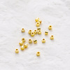 14K18K color savage real gold 2.2 copper tube DIY jewelry accessories positioning bead intervals bead partition beads round tube