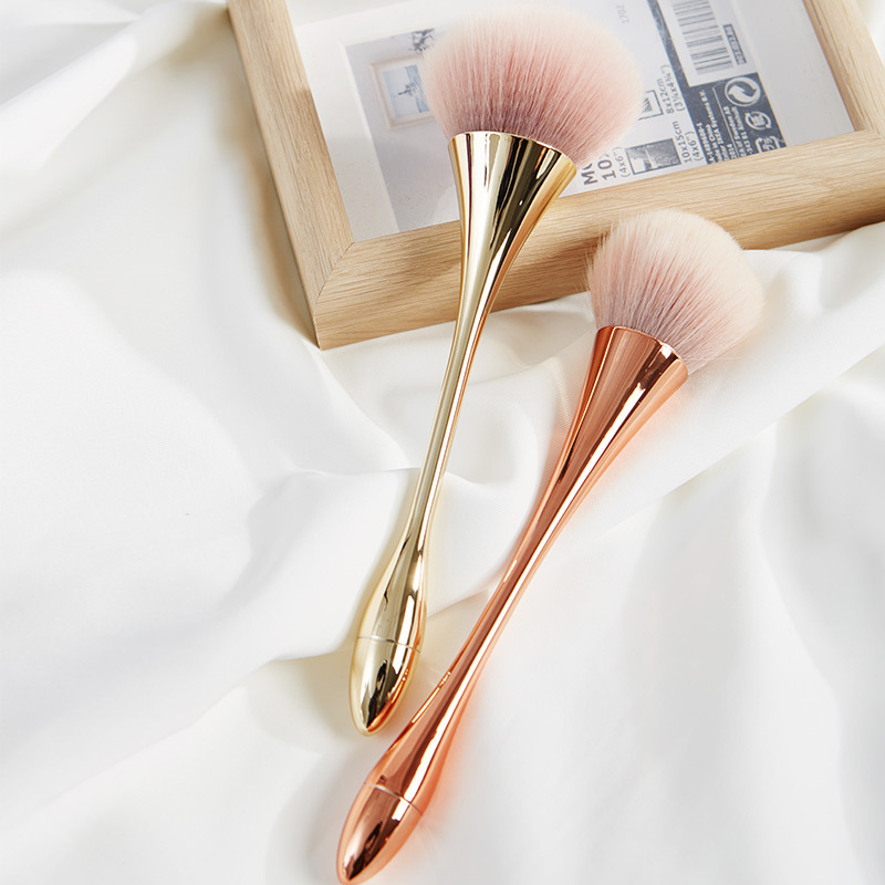 Cross-Border Large-Sized Small Waist-Shaped Powder Brush, Nail Dust Brush, Contour Blush Brush, Mushroom Head Makeup Brush, One-Piece Drop Shipping Cross-Border Large-Sized Small Waist-Shaped Powder Brush, Nail Dust Brush, Contour Blush Brush, Mushroom Head Makeup Brush, One-Piece Drop Shipping