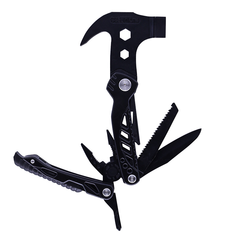 多功能钳锤组合工具车载应急破窗器户外野营登山求生锤