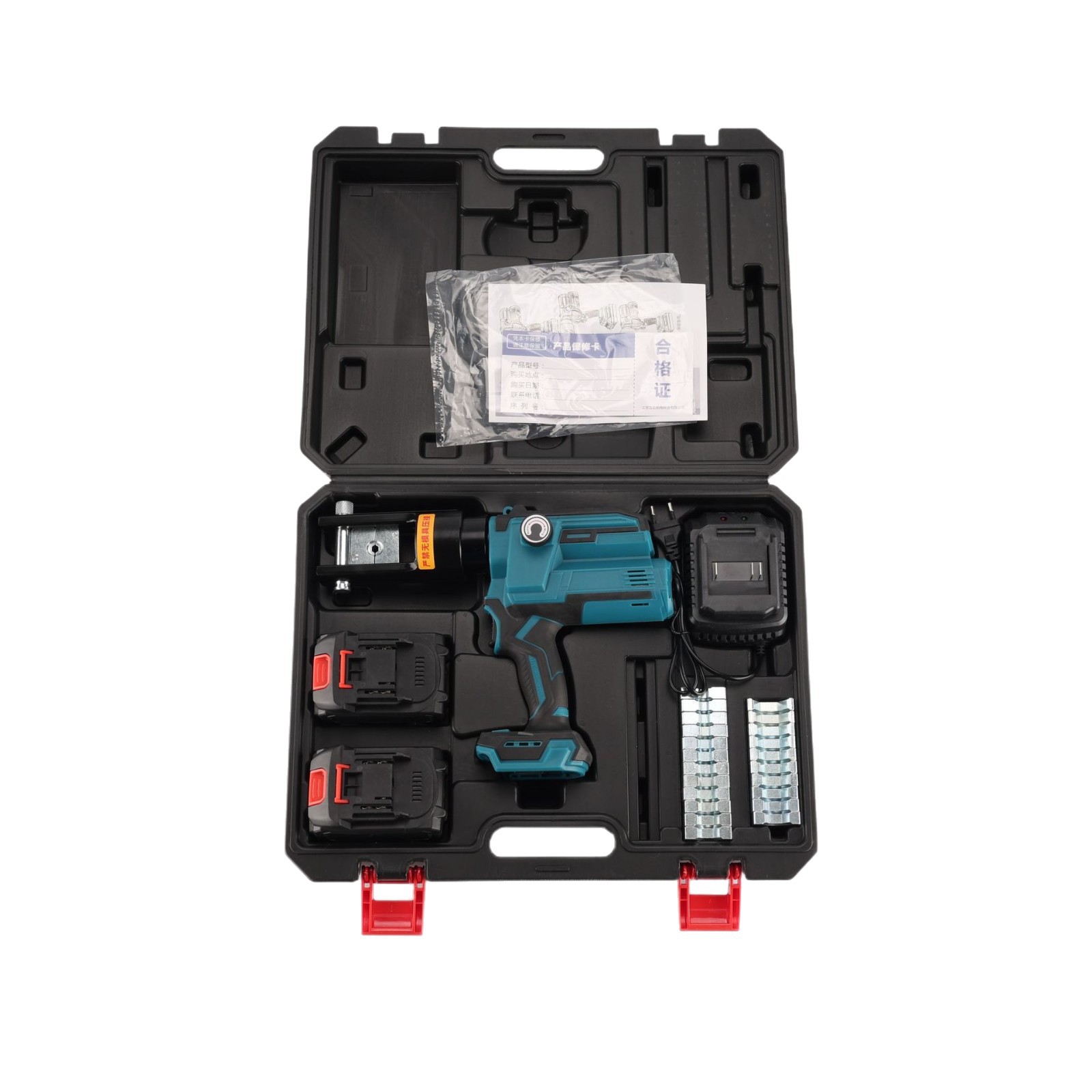 Alicates hidráulicos eléctricos recargables transfronterizos sin escobillas Alicates de cable de litio 240 Alicates de engarzamiento portátiles domésticos al por mayor