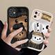 Brown Bear Emery for Apple 16 Mobile Phone Case iPhone14Promax Soft Case 13 All-inclusive 12 Couples