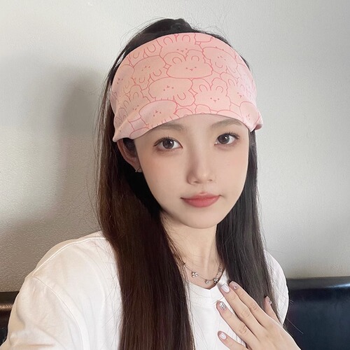 Fashionable Postpartum Headband for New Mothers - Summer Thin Pure Cotton Breathable Sweat Absorbent Cute Loose Comfortable Head Scarf