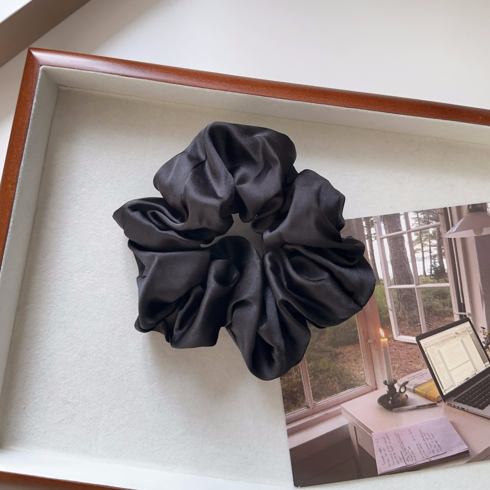 8g Weight Hair Tie Hair Accessories Type 1 Piece Quantity Holiday, Daily Occasion Solid Color Pattern Women's Gender Simple Style, Classic Style Style Women's Simple Style Classic Style Solid Color Cloth Hair Tie 22