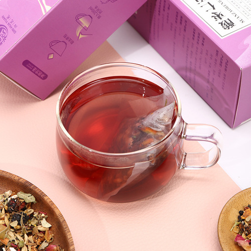 Sour Jujube Seed Lily Root Poria Seed Lotus Seed Tea Non-Sleep Tea, Frequent Dreaming Health Tea, Red Date Goji Berry Anshu Tea Health Tea