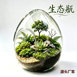 玻璃杯;微景观瓶;茶壶