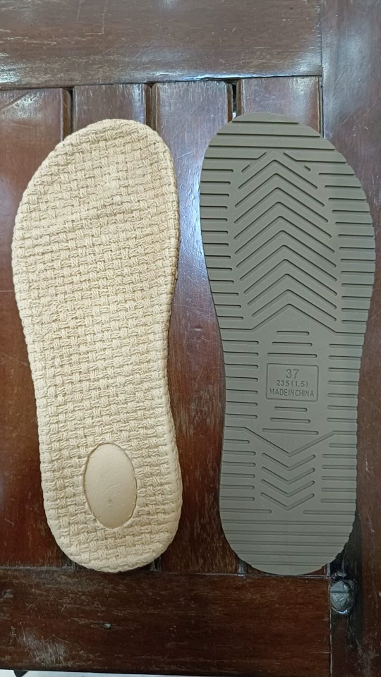 Эва-имитация пеньковой веревки для промежуточной подошвы