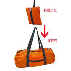 Cross-border new large-capacity portable travel bag, outdoor sports fitness bag, foldable business trip travel bag, telescopic suitcase