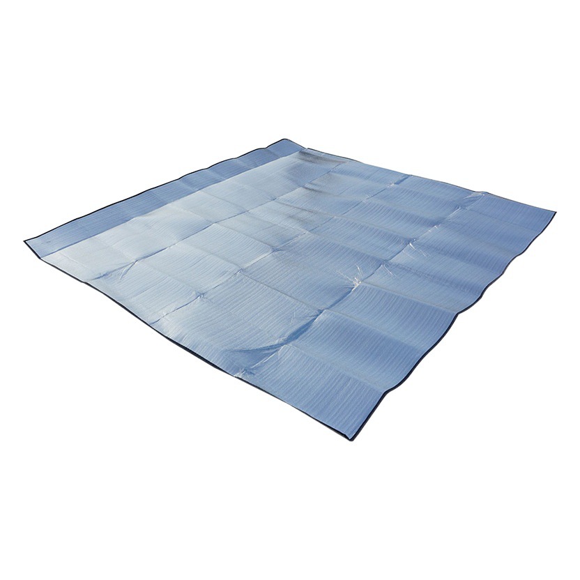 Tapete de aluminio de doble cara a prueba de humedad, tapete impermeable para el descanso al aire libre, tapete para picnic, tapete para tienda de playa, tapete a prueba de humedad, ligero e impermeable