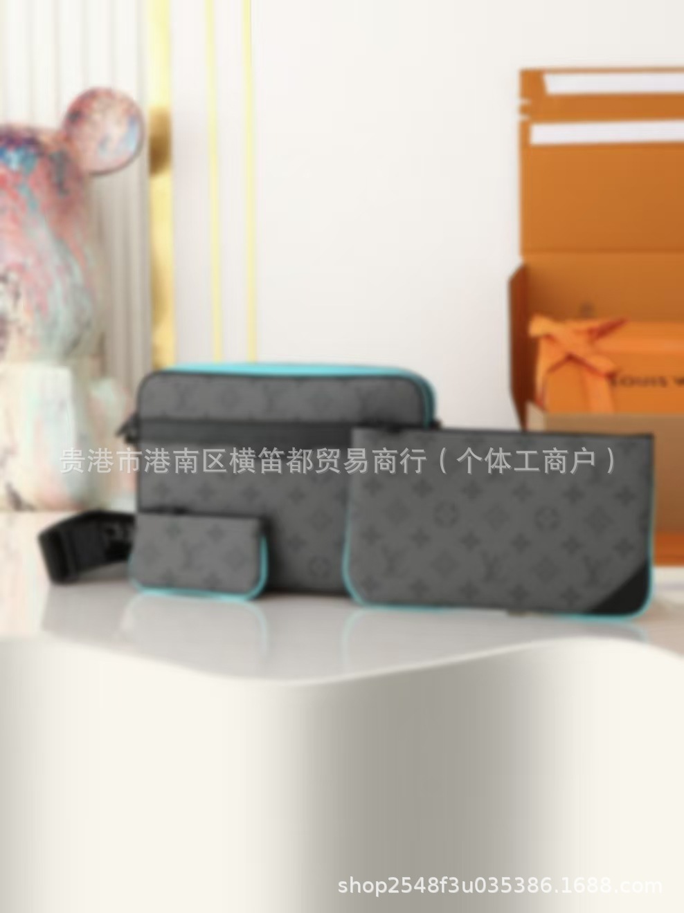 Lero interior de lona moda nuevo casual bolso de hombro americano temperamento de moda tres en uno