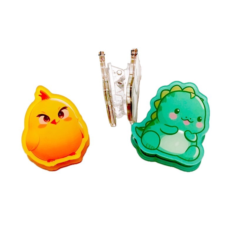 Carpeta acrílica PP carpeta de cuentas de mano carpeta de dibujos animados estrella perimetral carpeta de doble cara carpeta de decoración de acrílico