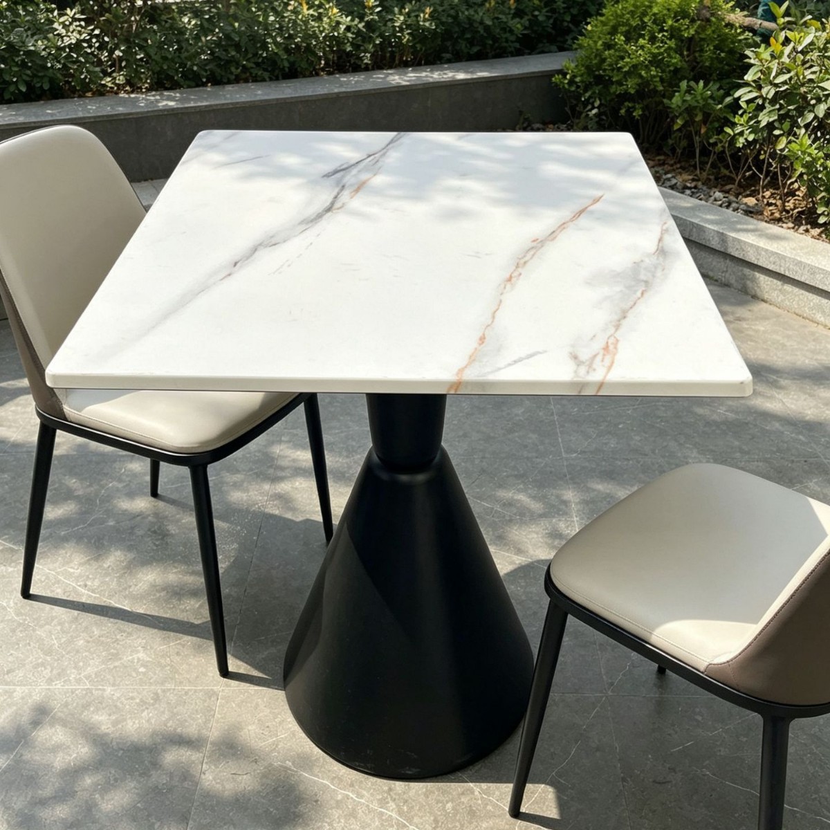 Dining Table, Restaurant Table, Negotiation Table, Modern Light Luxury Coffee Table, Office Reception Table, Waterproof and Oil-Proof, Suitable for Small Apartments