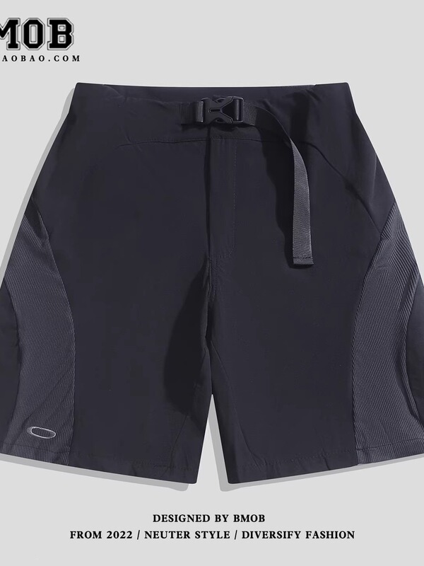 American Oakley outdoor vibe style large pocket functional shorts for men, sporty workwear knee-length shorts, clean fit for summer American Oakley outdoor vibe style large pocket functional shorts for men, sporty workwear knee-length shorts, clean fit for summer