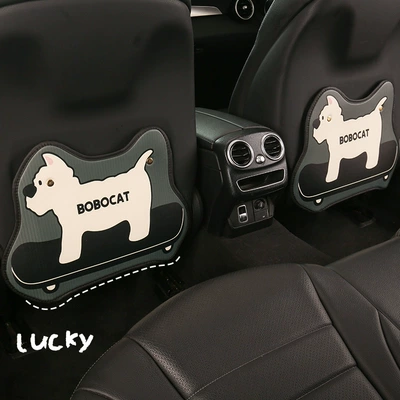 Cute Car Accessory, Protective Pad Chair back anti-kick pad