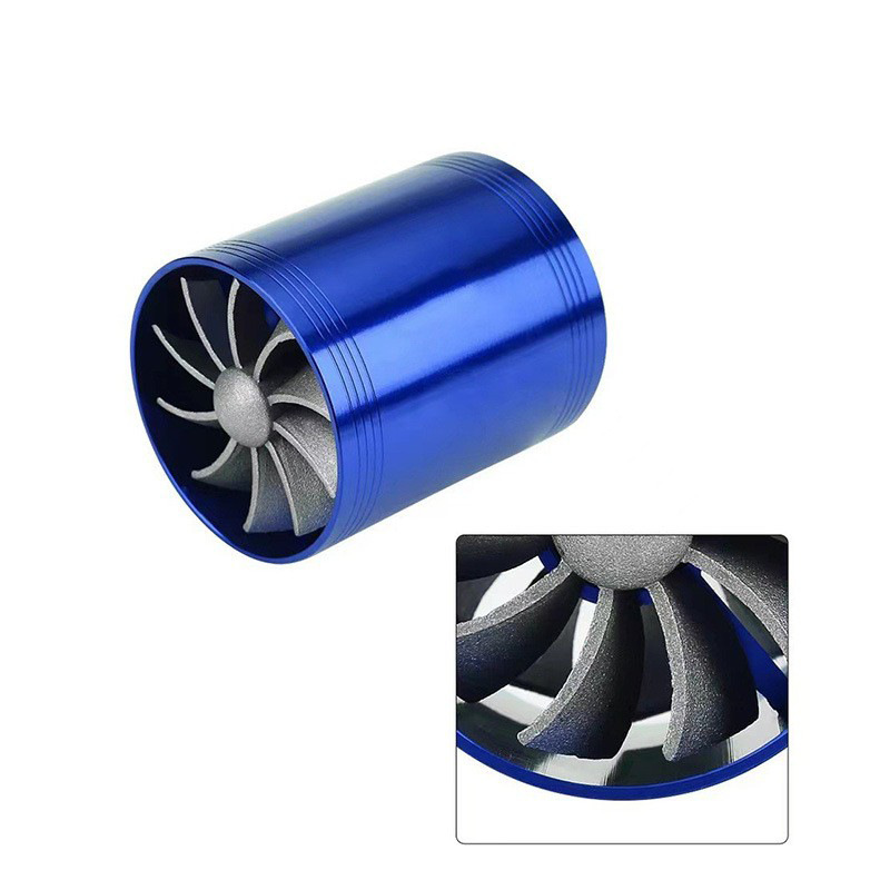 Turbocharged Dual-Sided Wheel Naturally Aspirated Car Modified Engine High-Speed Air Intake Power Intake Accessories Universal