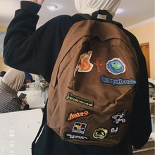 Travis Scott ts Cactus Jack Backpack嘻哈说唱书包双肩休闲背包
