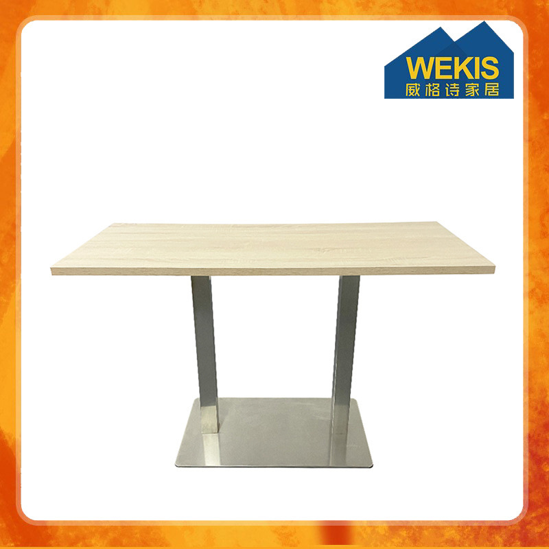 Foshan factory direct restaurant table commercial Home Office table simple and good-looking wholesale modern dining table
