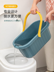 UG73加長款長方形塑料拖把桶家用大容量拖布桶手提加厚洗地拖把擠