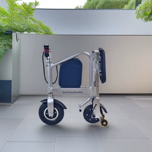 6-Inch 48V Mini Foldable Rideable Electric Suitcase Electric Scooter Smart Riding Luggage Cart