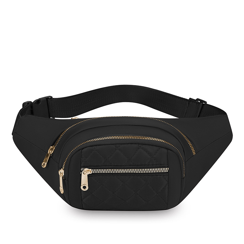Bolso de pecho transfronterizo teléfono móvil bolso diagonal de tela Oxford europea y americana riñonera casual riñonera de lona bolso de teléfono móvil para mujer bolso deportivo