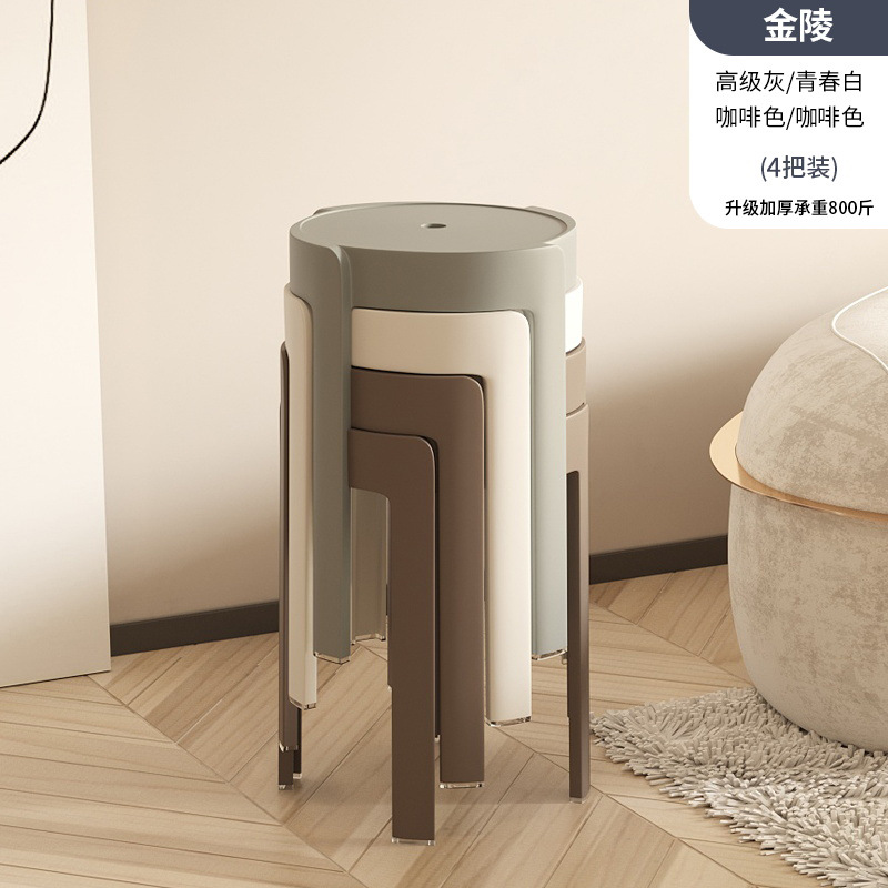 업그레이드된 두꺼워짐, 미끄럼 방지 및 냄새 없음 - 4팩 - Jinling