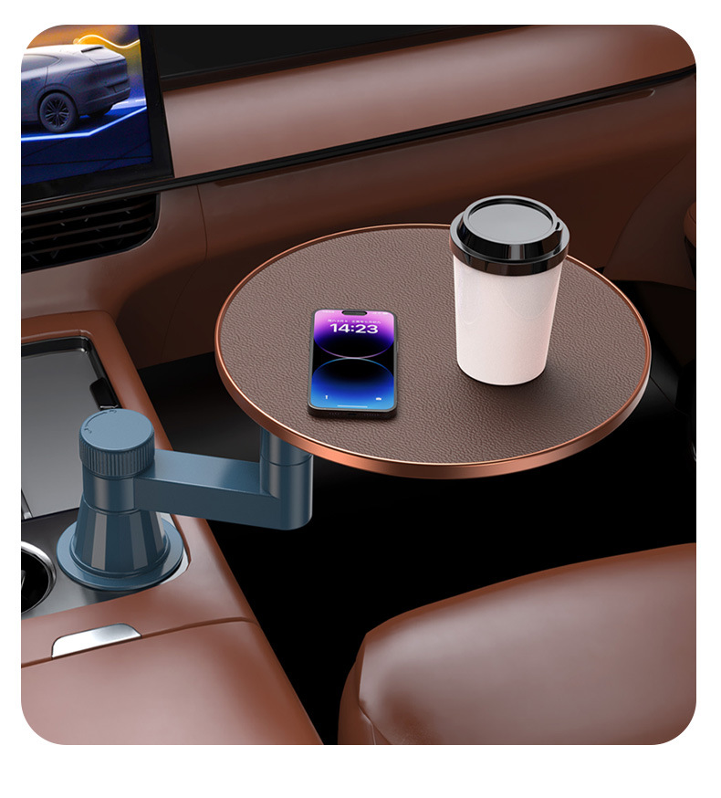Car-Mounted Front-Row Floating Small Table, Co-Pilot Small Bar, Writing Board, Laptop Office Study Desk