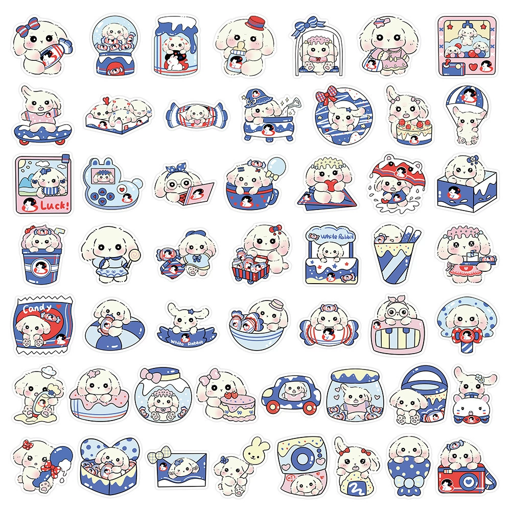 Genuine cartoon children's rabbit, award, sticker, stationery