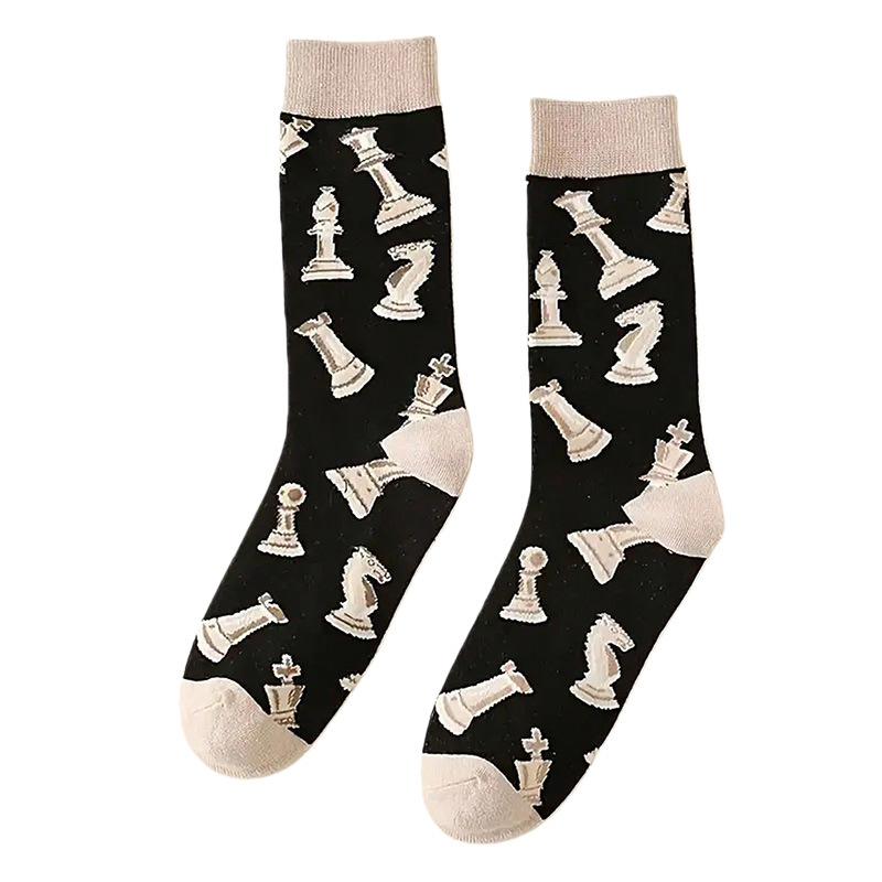 Christmas Dinosaur All-Season Reindeer European and American Men's Mid-Calf Trendy Owl Women's Wholesale Trendy Socks Men's Socks Amazon Socks