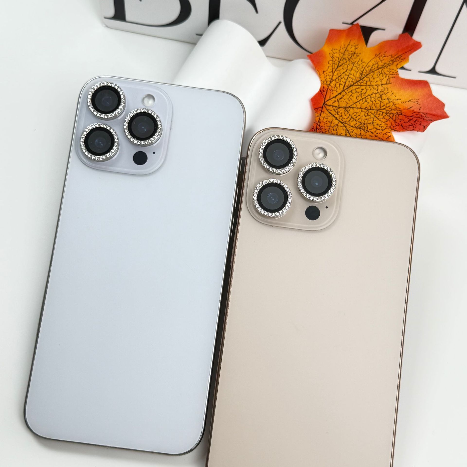 Película protectora de lente de diamante flash para teléfono móvil para película de diamante Iphone16/15/14/13/Pro/Max