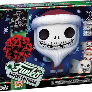 Cross-Border Popular Funkoadvent Calendar Jack Holiday Calendar 24 Pokemon Pop Music Blind Box